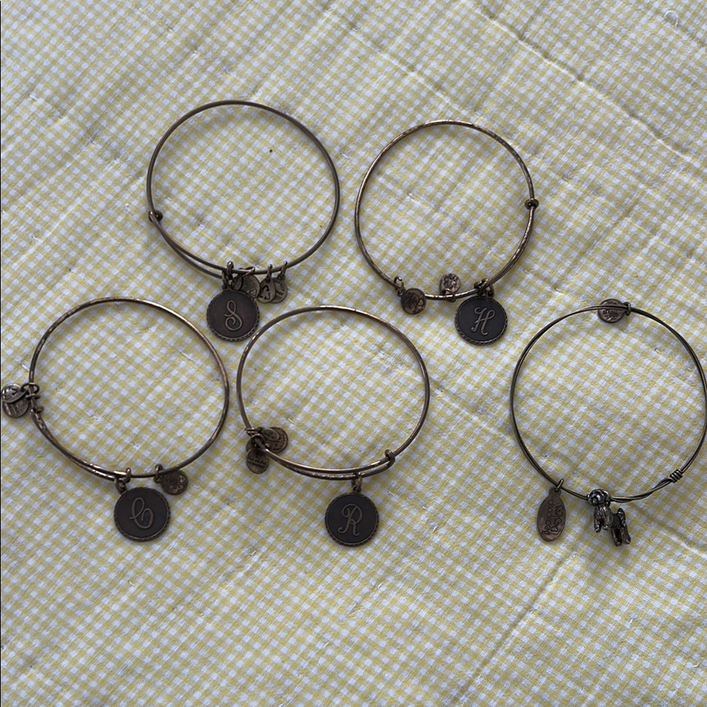 Lot of 5 ani and Alex bracelets
